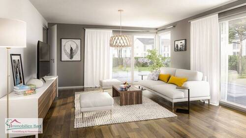 Beispielbild Wohnzimmer - Doppelhaushälfte mit 142,00 m² in Perl / Oberleuken zum Kaufen