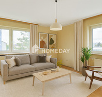 Helle 4-Zimmer-Wohnung mit West-Loggia und durchdachtem Grundriss - München Ramersdorf-Perlach