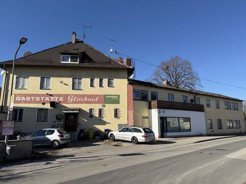 Ostansicht - 2 Zimmer Mehrfamilienhaus, Wohnhaus in Peißenberg