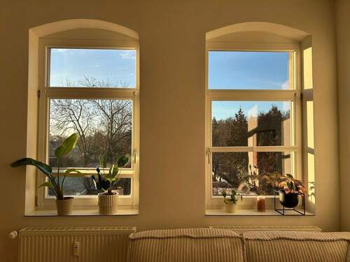 Blick aus dem Wohnzimmer - 