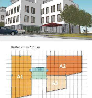 Multi-user Objekt - Top-Grundstück 3411 qm Autobahnausfahrt A3 Erlangen-West mit Nutzungsideen