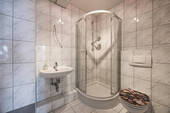 Das Duschbad, ebenfalls auf der 1. Etage - 
