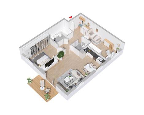 WHG1 - Etagenwohnung mit 95,80 m² in Magdeburg zum Kaufen