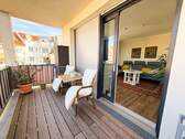großer West-Balkon - 