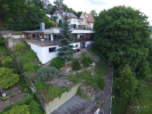 Aussenbereich - 8 Zimmer Einfamilienhaus zum Kaufen in Bad Kissingen