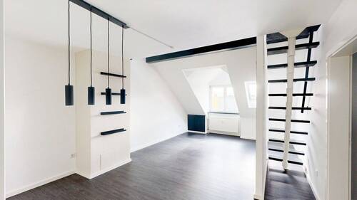 Wohnzimmer - 2 Zimmer Etagenwohnung zum Kaufen in Manching