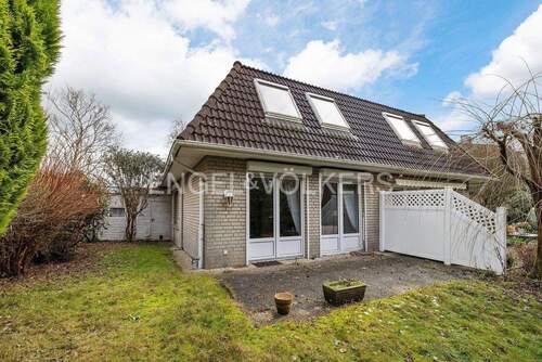 Hausrückseite - 3 Zimmer Doppelhaushälfte in Norderstedt