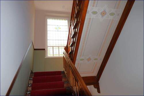 Treppenhaus Treppenlauf von unten - 