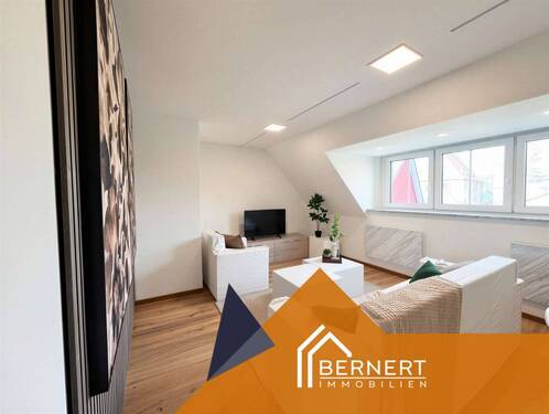 Wohnzimmer - 3 Zimmer Etagenwohnung zum Kaufen in Kulmbach