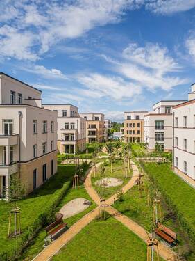 Begrünte Anlage - 
