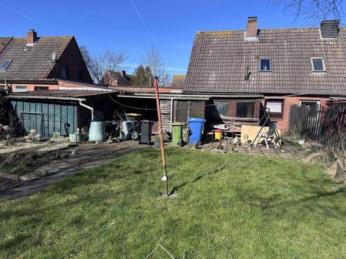 Gartenansicht0 - 3 Zimmer Doppelhaushälfte zum Kaufen in Wesselburen