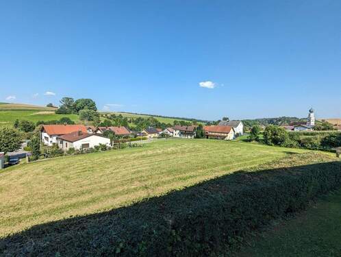 Ausblick vom Balkon - 