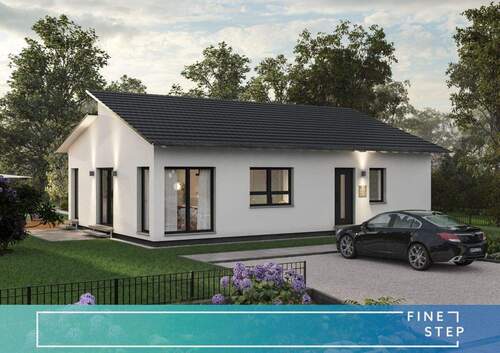 Finestep Immobilien GmbH - Euernbach: Kompakter Neubau-Bungalow in ruhiger Lage