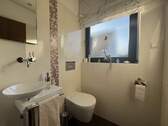 Modernes Gäste-WC mit Tageslicht - 