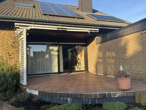 Windgeschützte Sonnenterrasse - 