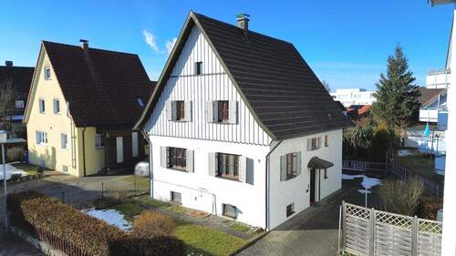 Hausansicht - Charmantes Einfamilienhaus in ruhiger Lage - zentrumsnah in Leutkirch im Allgäu