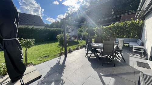 Terrasse - Bungalow mit 112,80 m&sup2; in Schwepnitz zum Kaufen