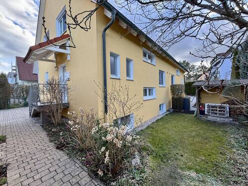 Rückansicht, Garten hinter dem Haus - 