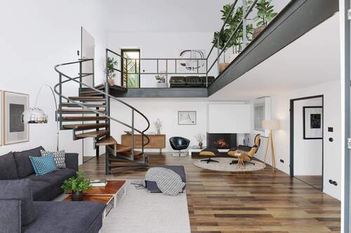EINRICHTUNGSVORSCHLAG WOHNLOUNGE - 5 Zimmer Einfamilienhaus zum Kaufen in Berlin Tegel