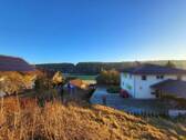 Blick vom Grundstück aus - Sonniges Baugrundstück ca. 589 m² Marktgemeinde Dietenhofen Landkreis Ansbach zu verkaufen.