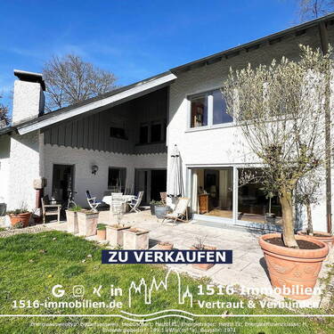 Terrasse Gesamt - 6 Zimmer Einfamilienhaus zum Kaufen in Ingolstadt