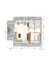 Grundriss Dachgeschoss - 
