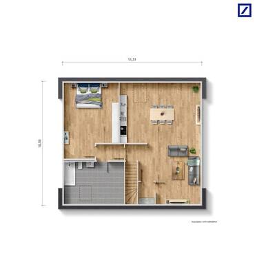 Dachgeschoss - 