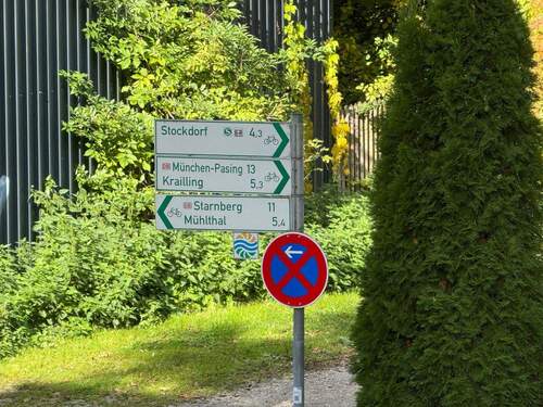 Würmradweg grenzt an Grd. - 