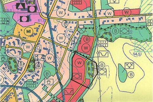 Lage im F-Plan 2024 - 