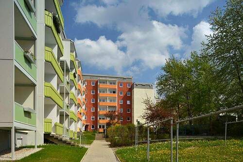 Titelbild - 2-Raum-Wohnung im Erdgeschoss mit Balkon auf dem südlichen Sonnenberg