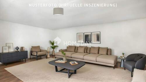 Wohnzimmer 1-Musterfoto (virtuelle Inszenierung)2 - 