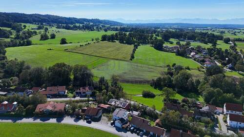Weitblick - VERKAUF:Attraktives Baugrundstück nahe Ammersee mit genehmigten Bauplan