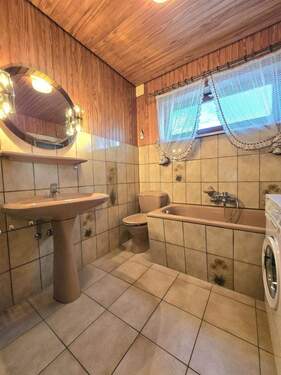 Vollbad im Erdgeschoss - 