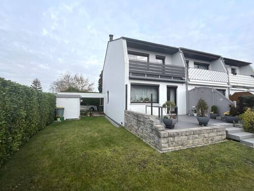 Garten mit... - 4 Zimmer Reihenmittelhaus in Stuhr