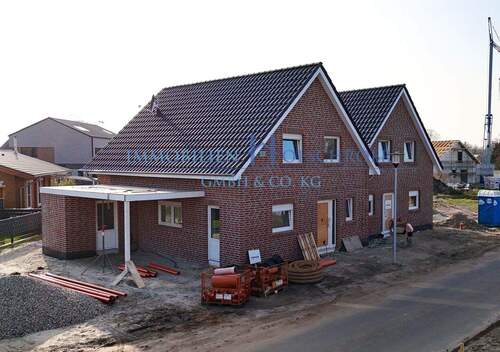 Ansicht - Doppelhaushälfte mit 122,00 m&sup2; in Beesten zum Kaufen