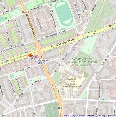 Lageplan - Mehrfamilienhaus, Wohnhaus mit 1.455,60 m&sup2; in Hamburg zum Kaufen