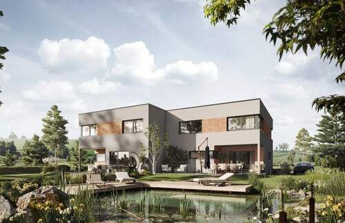 DH Beispiel - Exklusives Baugrundstück in erster Seereihe (ca. 4.200 m²) - 2 DHH möglich (je DHH, ca. 2.100 m²)