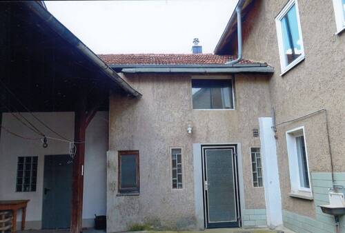 Hauseingang vom Hof - 