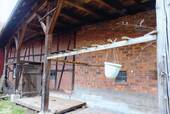 Seitenansicht der Scheune - 