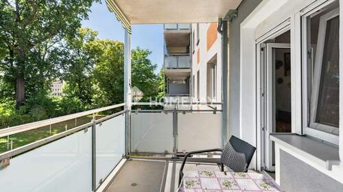 Balkon 2 - Etagenwohnung mit 52,00 m² in Taucha zum Kaufen