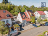 Außenansicht - Moderne Doppelhaushälfte mit Pool in Güntersleben