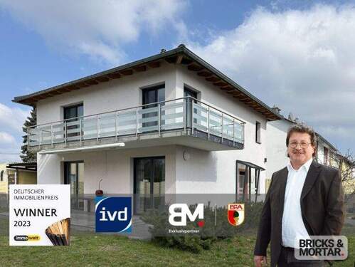 Ansicht - Modernes Einfamilienhaus in ruhiger Lage -TOP-gepflegt und lichtdurchflutet- Doppelgarage vorhanden