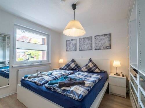 Schlafzimmer - Etagenwohnung in Borkum zum Kaufen