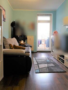 Büro / Kinderzimmer mit Balkon - 