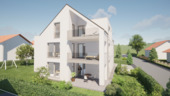 Süd-Westansicht Schubertring 32 - Großzügige 4-Zimmerwohnung mit großer Süd-West-Terrasse in ruhiger Lage - Generalsanierung und Erweiterung