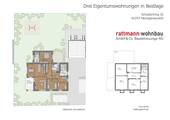 Übersichtsplan + Kellergeschoss - 4 Zimmer Terrassenwohnung zum Kaufen in Herzogenaurach