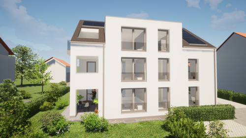 Süd-Ostansicht Gartenseite - 