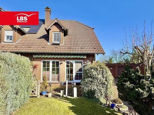 Außenansicht - Solide und gepflegt - Reihenendhaus in Olfen!