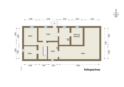 Kellergeschoss - 