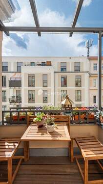 Balkon 1 - Etagenwohnung mit 85,10 m² in Leipzig zum Kaufen